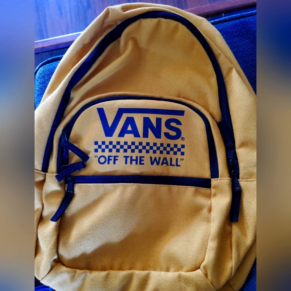 Vans Yellow Backpack